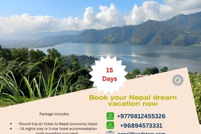 Nepal 15 days tour package