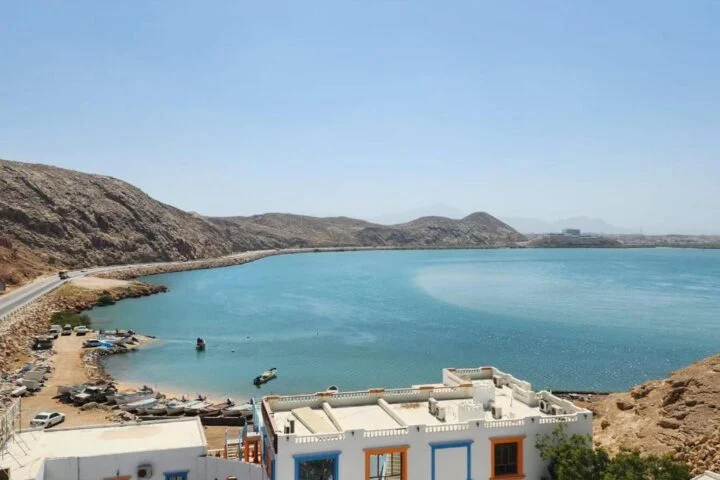Al Ayjah Plaza Hotel offers balcony accommodation across the water from central Sur, close to Al Ayjah's coastal viewpoints a