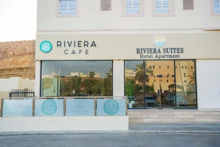 Riviera Suites Hotel Apartments is a furnished apartment accommodation in the Ash Shaabiyah area of Sur, with studios, double